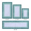 Torrent Collection 4 Piece 100% Soft Cotton Tufted Weave Bath Rug Set, Ombre Pattern, Super Soft & Absorbent, Machine Washable Bathroom Mats - 2 of 4