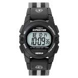 Timex Expedition Digital Watch with Nylon Strap - Black/Gray T49661JT