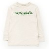 SmileyWorld Tis The Season Sparkle  - Youth Long Sleeve Graphic T-Shirt - 2 of 4