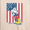 Women's - Disney - Americana Lightweight French Terry Wide Neck Long Sleeve Shirt - 2 of 4