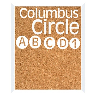 18" x 18" Columbus Circle Single Picture Frame Brown - PTM Images