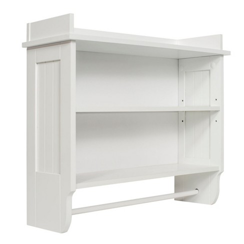 Floating Shelves Wall Mounted Hanging Shelves with White Towel