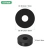 Unique Bargains Mechanical Anti-Vibration Durable Multipurpose Rubber Isolation Washers Black - 3 of 4