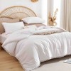 BAGOKIE 3-Piece Bed in a Bag Comforter Set with Pom Fringe - 2 of 4