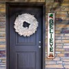 47" "Believe" Vertical Holiday Wall Sign - National Tree Company - 2 of 4