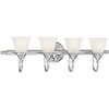Savoy House Brunswick 4 - Light Vanity in  Chrome - 2 of 3