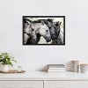 Amanti Art Four Konik Horses by Jaap van den Canvas Wall Art Print Framed 23-in. x 16-in. - 4 of 4