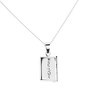 Dicksons 73-4869P Woman Of God, Silver Tone, 18 Inch, Plated Metal, Women's Everyday Necklace, - 2 of 3