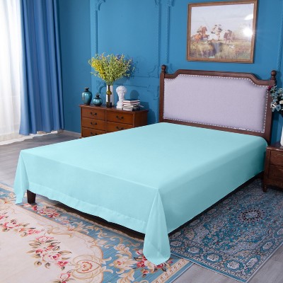 Brushed Microfiber Flat Sheet Only, Super Soft Hotel Quality Top Sheet - NTBAY