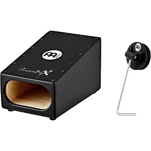MEINL Acoustic Snare Stomp Box with L-Shaped Beater, Black - 1 of 2