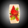 Stony Creek 8.0 Inch Birds Of Winter Pre-Lit Med Vase Cardinal Berries Pinecones Novelty Sculpture Lights - 4 of 4