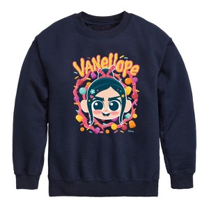 Boys' - Disney - Vanellope & Candy Graphic Long Sleeve Fleece Sweatshirt - 1 of 4