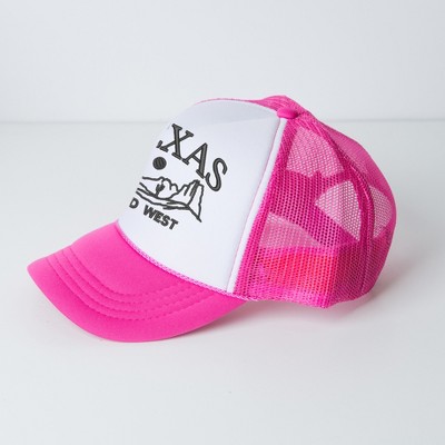 Simply Sage Market Embroidered Texas Wild West Foam Trucker Hat