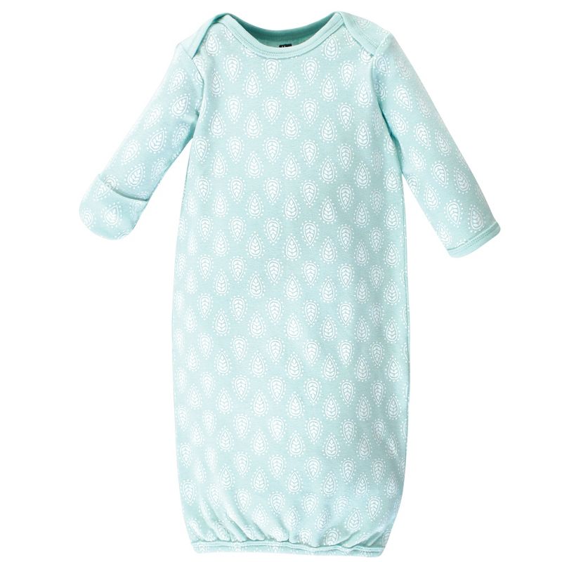 Hudson Baby Cotton Gowns, Gray Elephant, Preemie-Newborn, 3 of 6
