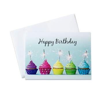Best Paper Greetings 120 Pack Assorted Birthday Greeting Cards