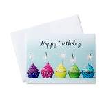 CEO Cards Birthday Greeting Card Box Set of 25 Cards & 26 Envelopes - B1605