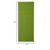 Colonial Mills Ikebana Braided Runner, Green 30"x120", Rectangle Shape - 2 of 3