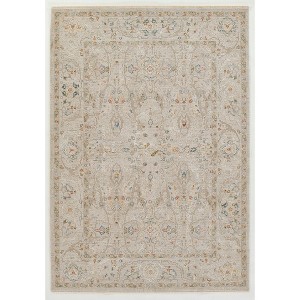 Momeni Morgan Kiana Abstract Machine Loomed Rug Beige - 1 of 4