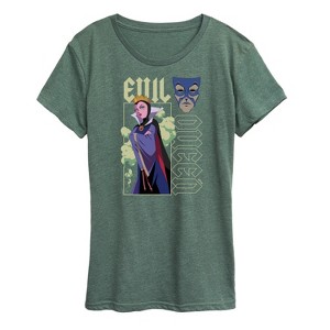 Women's - Disney - Evil Queen Short Sleeve Graphic T-Shirt - 1 of 4