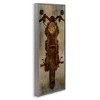 Stupell Industries Motorcycle Silhouette Rustic Pattern, 10" x 24" - 3 of 4