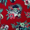 Men's Star Wars: The Mandalorian Grogu and Din Djarin Retro Hawaiian Print Button Down Shirt - 2 of 3