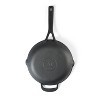 Martha Stewart 10" Pre Seasoned Cast Iron Skillet - image 3 of 4