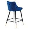Modway Adorn Performance Velvet Counter Stool - Performance Velvet Polyester Upholstery , plywood+frame+foam, foam denisty 35kg/cm3, 12mmT, 100% poly - 3 of 4