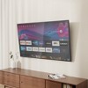Mount-It! Slim Tilting TV Wall Mount | Low Profile Bracket for 37-80 TV | Universal VESA Compatibility up to 600 x 400mm | 121 Lbs. Weight Capacity - 2 of 4