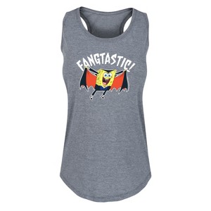 Women's - SpongeBob SquarePants - Fangastic Graphic Racerback Tank - 1 of 4