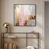 Art Remedy One Shade of Pink Glam Colorful Pastel Abstracts Framed - 2 of 4