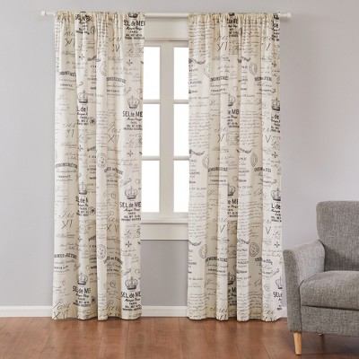 Histoire - Lined Curtain Panel - Levtex Home