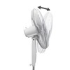 BLACK+DECKER 18" Oscillating Stand Fan with Remote Control White: Adjustable Height, 3 Speeds, Indoor Use, ETL Listed - 2 of 4