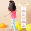 Ola! Otter Girl Leggings - Frog & Lotus-Blue - 2 of 4
