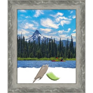 Amanti Art Waveline Silver Narrow Picture Frame - 1 of 4
