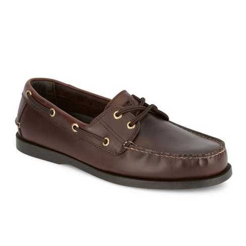 Dockers Mens Vargas Leather Casual Classic Boat Shoe, Raisin, Size 13 W ...