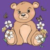 Juniors Womens Lost Gods Adorable Teddy T-Shirt - 2 of 4