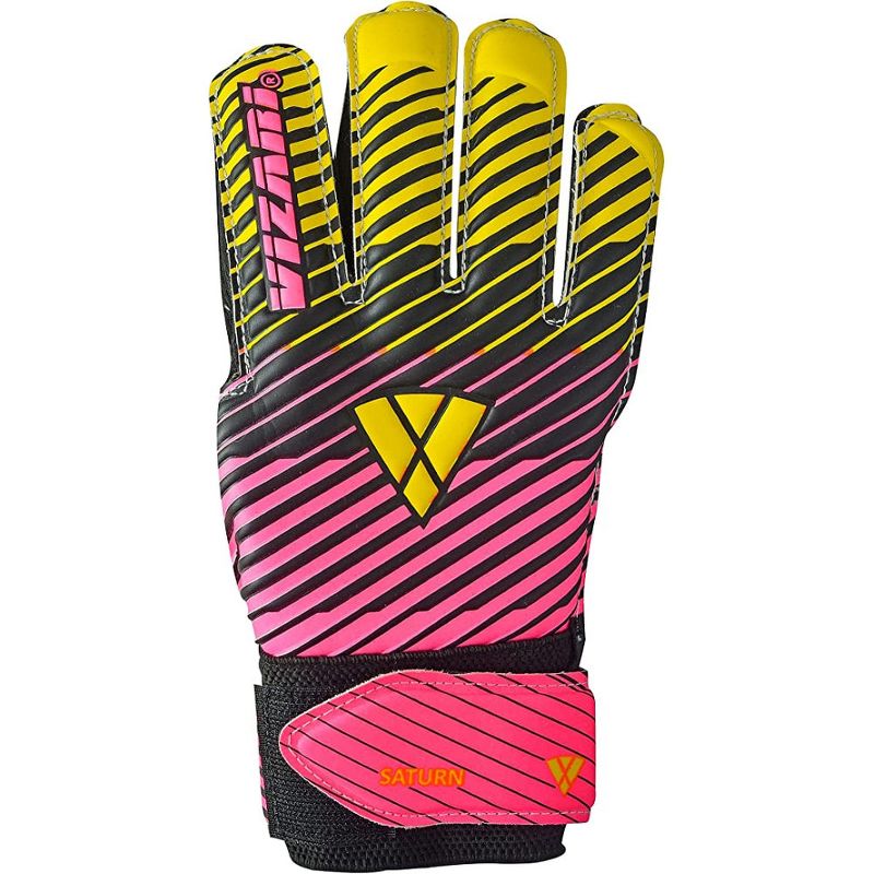 Vizari Sports Saturn Soccer Goalie Goalkeeper Gloves for Kids Youth & Boys, Football Gloves with Grip Boost Padded Palm and fingersave Flat Cut Construction, 3 of 12