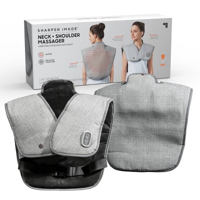 Sharper Image Wrap Neck Heated Pain Relief Massager