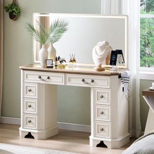 cream dressing table Wooden Dressing Small Dressing Table With Stool Marbury Cream Painted  Drawer Dressing Table Set With Stool The