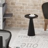 JIONJOY Classic Round Pedestal Table - Versatile Martini Drink Table & Plant Stand for Living Room or Bedroom - 4 of 4