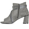 Women's Wide Fit Carrie Shootie - steel | CITY CHIC - image 4 of 4