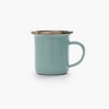 Barebones Blue Enamel Espresso Cup Set - Mint - 3 of 4