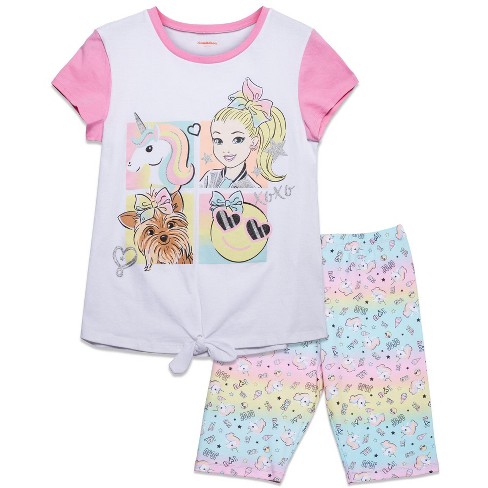 Dream Life Girls' Rainbow Unicorn Pajama Top & Pants Set - Little Kid, Big  Kid