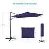 Sonkuki 10X8FT Outdoor Alunimun Patio Cantilever Umbrella With 240gsm Solution-Dyed Fabic for Deck Backyard Pool - 3 of 4