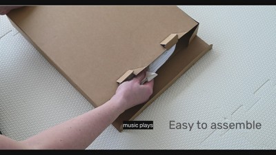 Terrazzo Clay Recycled Fabric Kids Play Tent Castle