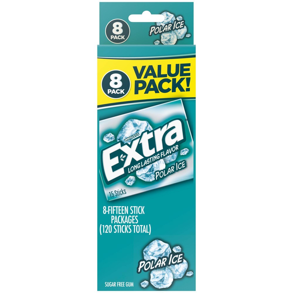 Extra Polar Ice Sugar-Free Gum Value Pack - 120ct