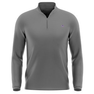 Men's Abilene Christian University Adult Active Sport 1/4 Zip Pullover Left Chest Logo - 1 of 4
