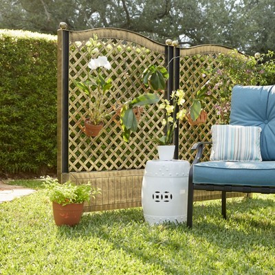 BrylaneHome Trellis Outdoor Backyard Garden Collection