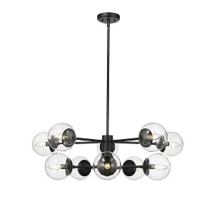 Millennium Lighting Avell 10 - Light Chandelier in  Matte Black - 1 of 1