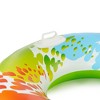 INTEX 58202EP Inflatable Rainbow Ombre Tube: Heavy Duty Grab Handles – 2 Air Chambers – 48" Diameter – 220lb Weight Capacity – - 3 of 4